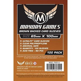 Brown Back, 7 Wonders Sleeve (65x100mm)-100 Standard