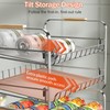 MAXIFFE 2-Tier Can Organizer for Pantry, 16.9"W × 11.5"D ×