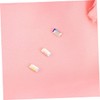 BIUDECO 1bag Rectangular Manicure Diamond Nail Art Rhinestones Decorations DIY