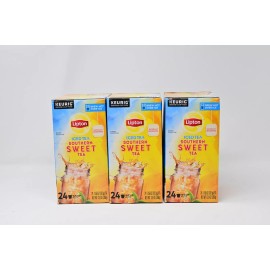 Lipton Iced Tea K-Cups, Southern Sweet Black Tea, 24 K-Cup Pods (72 Total)