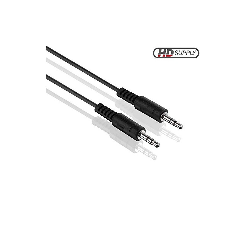 HDSupply AC010-030 Audio Stereo Connection Cable 3.5 mm Male to