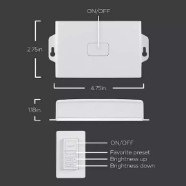 ULTRA PROGRADE ProLink In-Line Switch with Remote Control