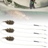 Leapiture 3Pcs Inline Method Feeder Set - Plastic Inline Fishing