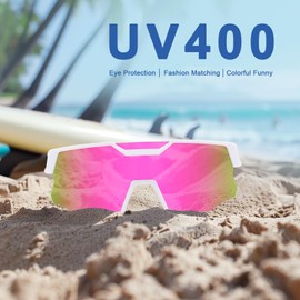 BUYAGE Kids Sunglasses Youth Baseball Sunglasses for Boys Girls, Polarized Teens Softball Sports Cycling Glasses Age 8-16