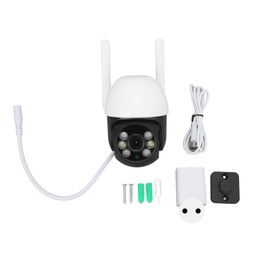 1080p Wifi Camera with Two Way Voice Intercom Wireless Connection Ball Monitoring Camera for Home Office 100‑240V EU Plug