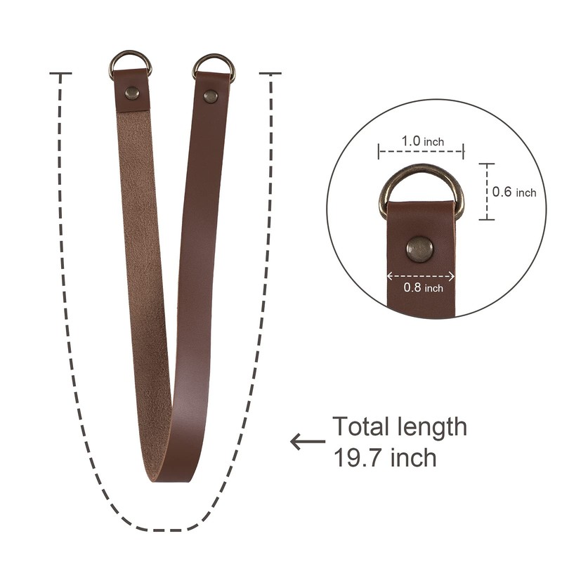 Home Queen Leather Curtain Tie Backs Attach to Wall, Outdoor