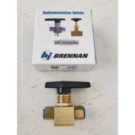 Brennan #NVB-1007-B 1/4" Brass Ball Valve