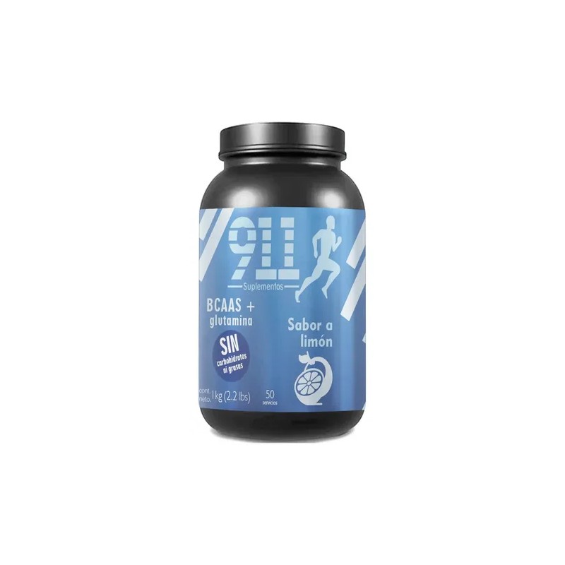 Aminoácidos Bcaasgluta 911 Suplements 1kg Varios Sabores