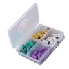 60pcs Nail Sanding Bands with Mandrel Bit Manicures Tool Professional