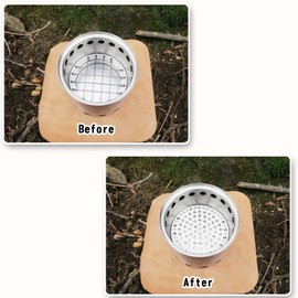EnHike Lost Solo Stove Light Titan Campfire Pellet Rostol (Medium Size: 4.5 inches)
