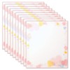 Midori 33115006 Colored Paper Glitter Heart Pattern Set of 10