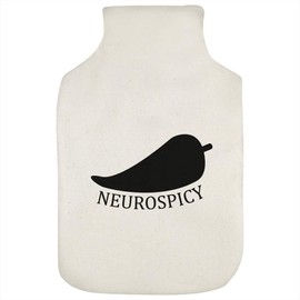 'Neurospicy Chili' Hot Water Bottle Cover (HW00038657)