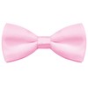 Bskifnn Kids Bow Tie Classic Solid Color Satin Bow Tie