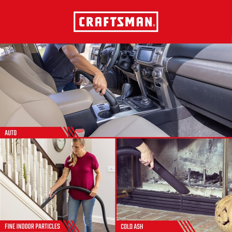 CRAFTSMAN CMXZVBE38775 Fine Dust Wet Dry Vac Dust Collection Bags