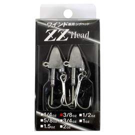 onsutakkurudezain ZZ Head 3/8oz Standard with Treble Hook