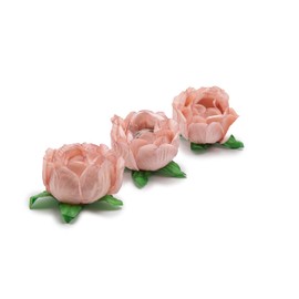Truffilio Handmade Paper Truffle Cups | Liners | Wrappers | Fominhas | Candy Cups | Forminhas de Brigadeiro - Pack of 30 (Paper, Peony Nude Pink)