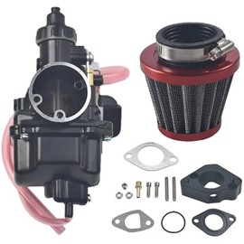 VM22 Carburetor Upgrade Performance Intake Pipe Mainfold 26 mm carburetor kit for Freight Predator 212 cc carburetor GX200 6.5 hp Engine 196 cc Clones Mini Bike Go Kart PZ26