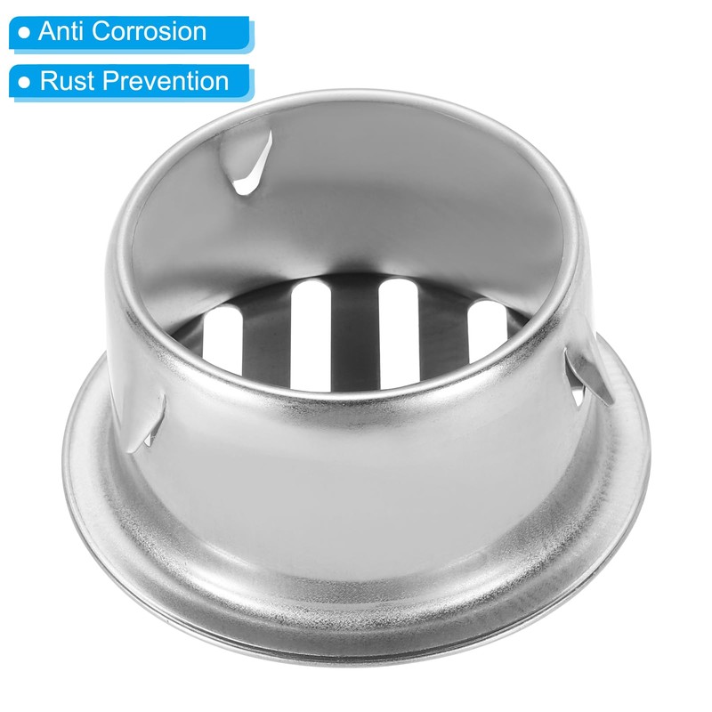 PATIKIL Gutter Guard, 2 Pack 304 Stainless Steel Downspout Strainer,