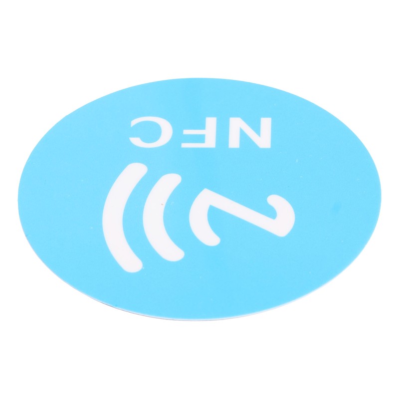 20 Pcs ID5200 NFC Stickers Adhesive Label Round 40mm Anti