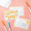 Sustainable Greetings Card Stock Paper Sheets - 4 x 6