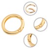 Tabanzhe Trigger Metal Spring O-ring Round Snap Buckle Trigger Zinc