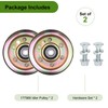 Belleone 177968 Idler Pulley Fits for Craftsman HU Mower, 193197