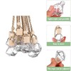 5Pcs Hanging Car Air Freshener, 8ml Oil Diffuser Perfume Aromatherapy