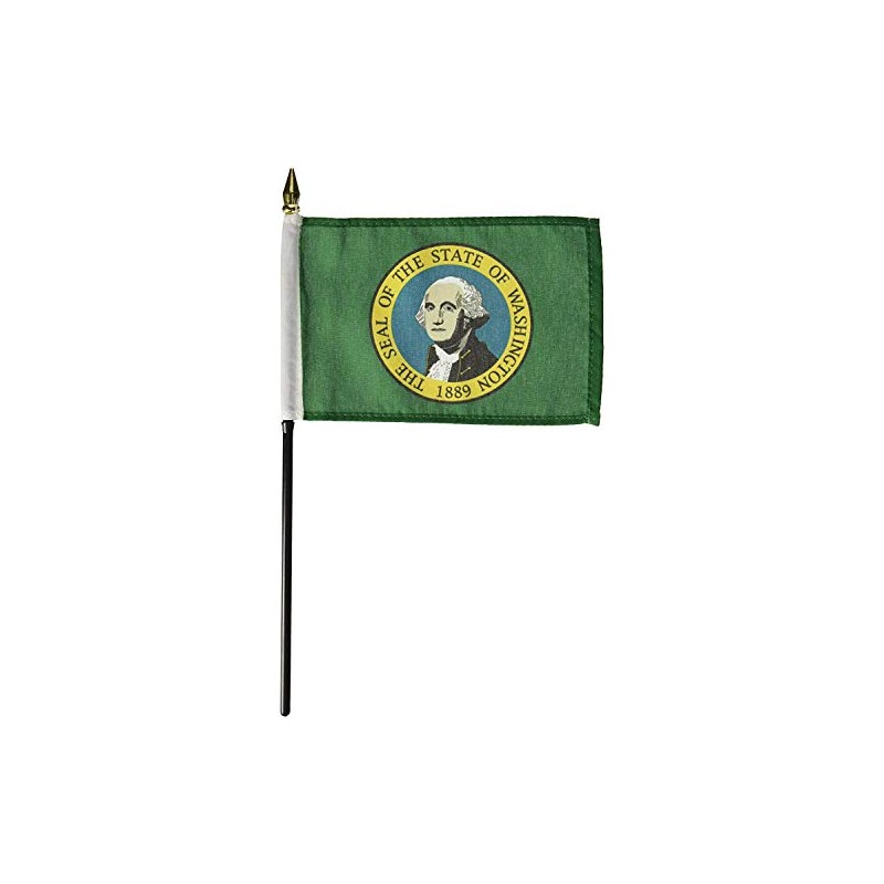 Us Flag Store Washington Flag, 4 by 6-Inch