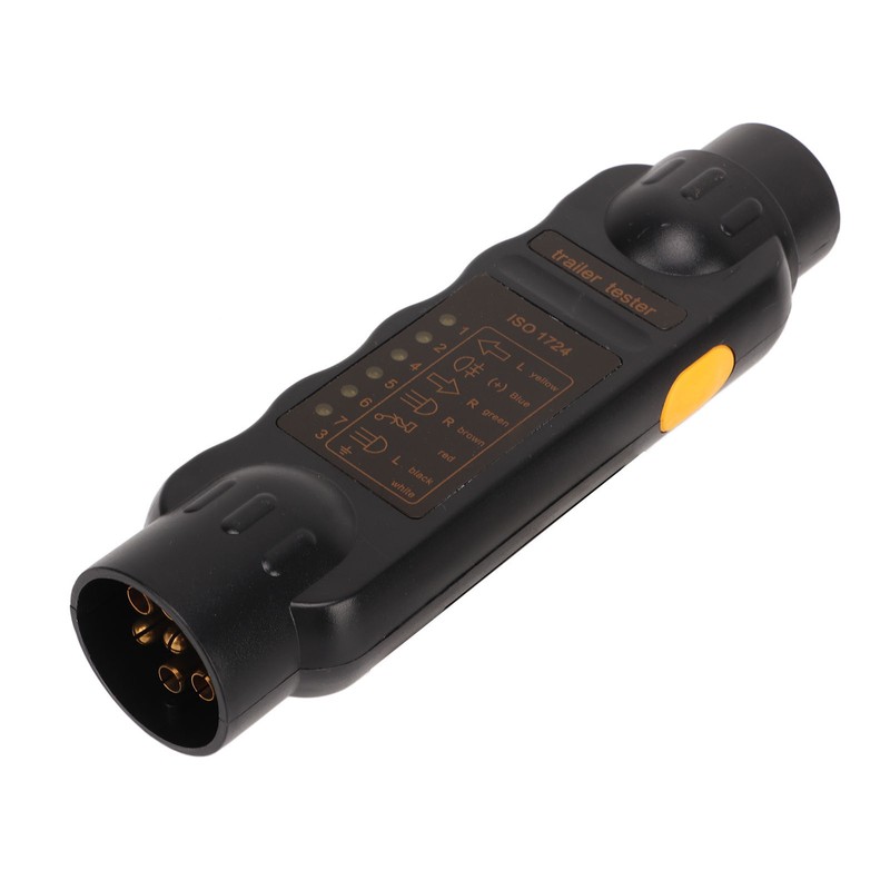 Trailer Socket Tester 7 Pin Electrical Tow Bar Wiring Circuit