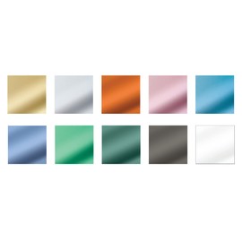 Staedtler Marcadores metálicos de caligrafía, 10 colores metálicos para papel claro y oscuro, 8325 TB10