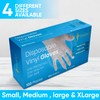 100 x Disposable Gloves | Vinyl Gloves Disposable | Latex