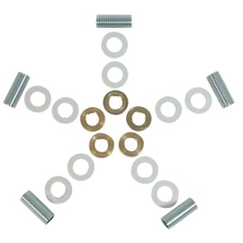 National Artcraft Candelabra Socket 4-Piece Hardware Kit - 5/Pack