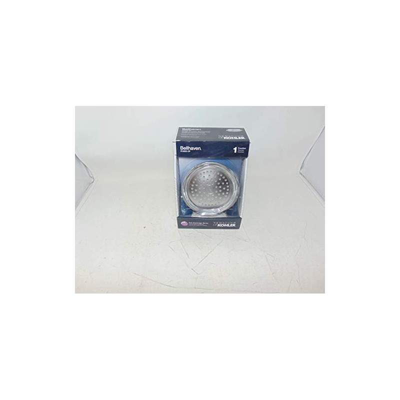 Kohler Co. Bellhaven 5.5-in 2.5-GPM (9.5-LPM) Polished Chrome Rain Showerhead