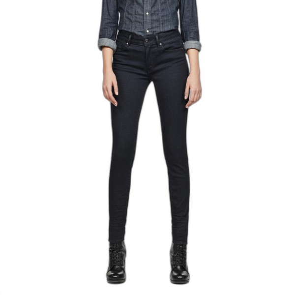 G-Star Raw Jeans de talle alto con forma de estrella G para mujer, Medium Aged, 23W x 30L