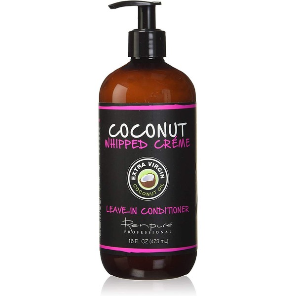 Renpure Coconut Whipped Creme Leave-In Conditioner, 16 Ounces