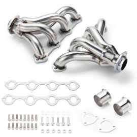 Unbranded Stainless Steel Manifold Headers for Ford 289-302-351 V8 SBC Small Block Hugger