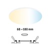Paulmann Veluna VariFit Edge 79957 LED Panel Recessed Panel 200