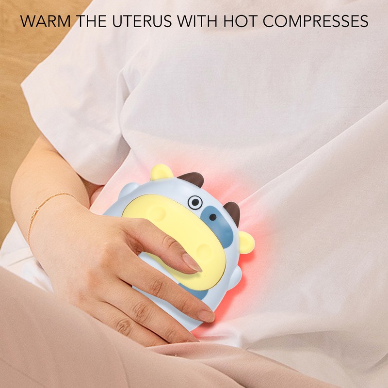 Hand Warmer 2 Levels Temperature Adjustment USB Charging Mini Cartoon