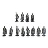 Medieval Castle Fortress Display Stand And 12 Mini Crusader Knights