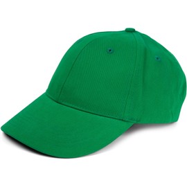 styleBREAKER classic 6 panel cap with brushed surface, adjustable 04023018, Color Green