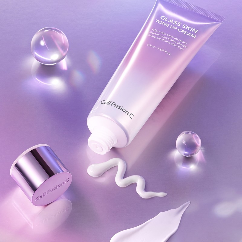 Cellfusion C Glass Skin Tone Up Cream 50ml+50ml / 셀퓨전씨