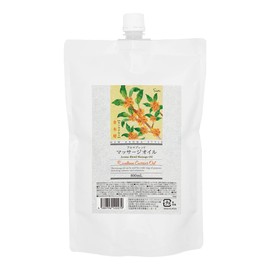 Osmanthus Blend Aroma Oil, 28.7 fl oz (800 ml), Pouch (Base Oil: Rice Bran Oil), Osmanthus Massage Oil