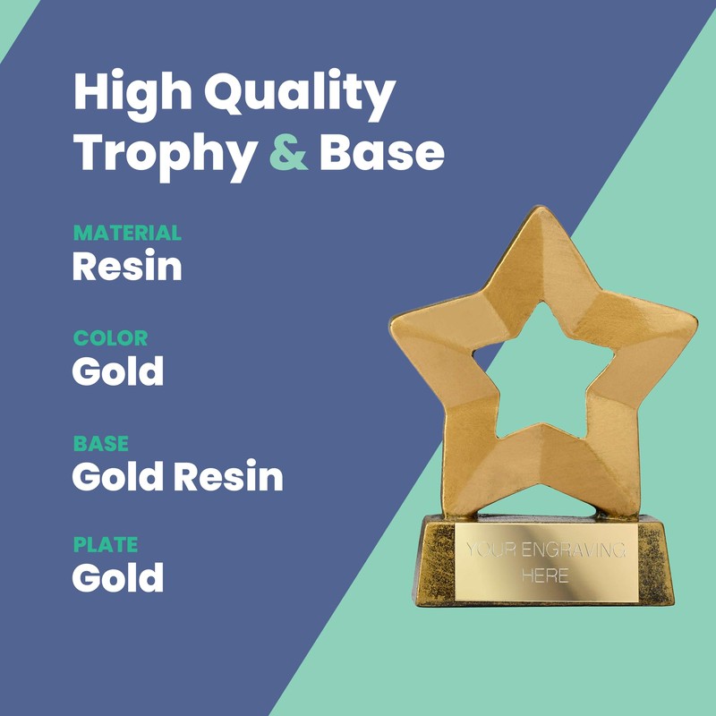 Mini Stars Award Trophy 8 cm (3.1/4")