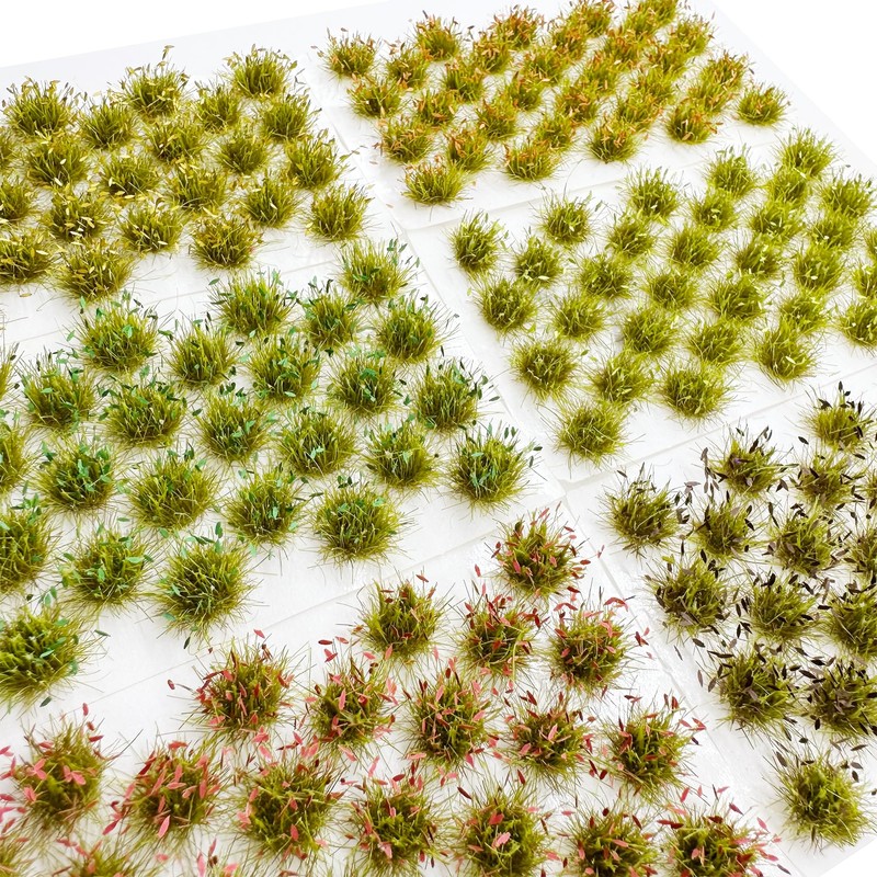 Cayway Scenics Grass Flower Grass Tufts Shrub Blossoms Cluster Model
