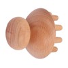 Wood Mushroom Massager Promote Circulation Clear Meridians Portable Manual Massage
