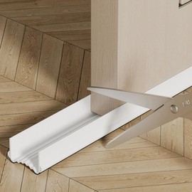 Door Gap Seal Weatherstrip & Soundproofing Draft Stopper Door Gap Blocker (Gray) 3ea