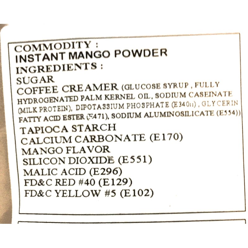 Possmei Bubble Tea Mix Mango Instant In Powder 35.27 Iz