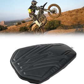 KEMIMOTO Universal Motorcycle Seat Cushions Dirt Bike 3D Seat Pad Comfortable PU Leather Electric Bike Motocross Padded Protector Cushion for Surron X Light Bee x260 Talaria Sting XXX Seway