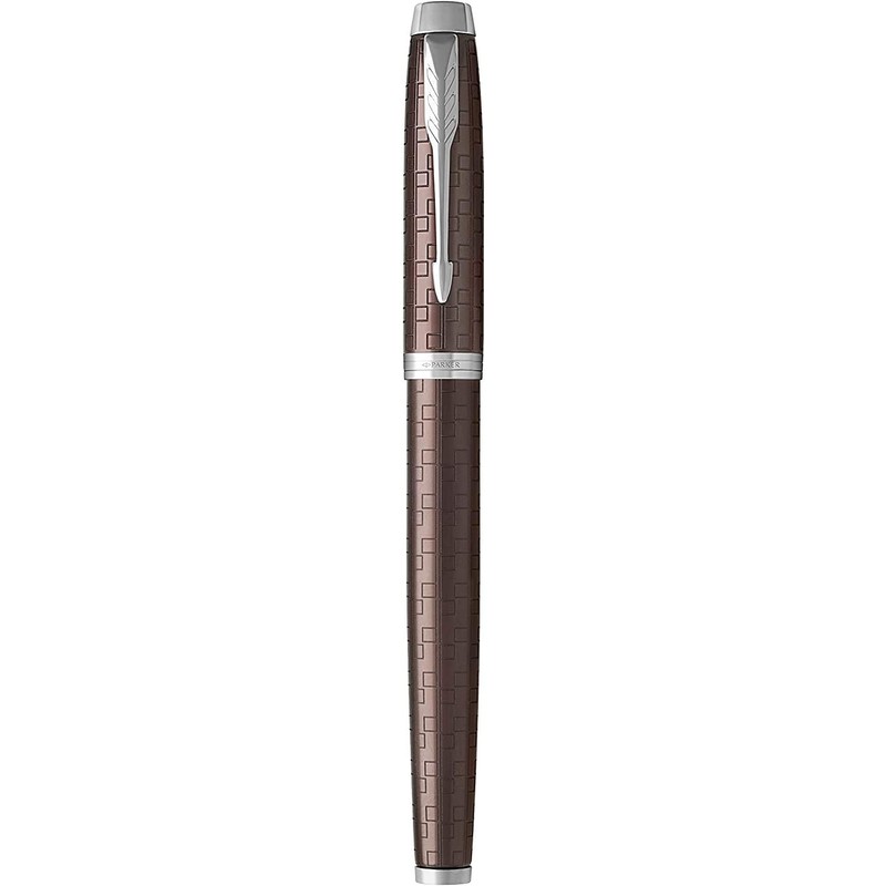 Parker IM Premium Metal Fountain Pen - Metallic Brown with