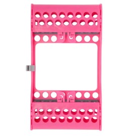 Zirc Dental 50Z927S E-Z Jett Instrument Sterilization Cassette 8-Place Neon Pink